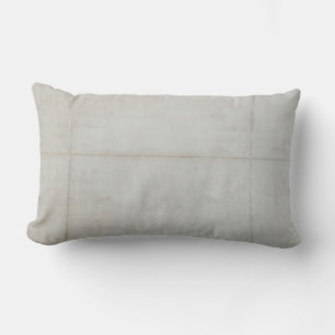 White wall tiles lumbar cushion