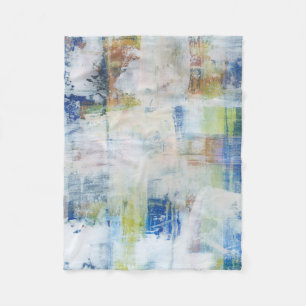 White Wash III Fleece Blanket