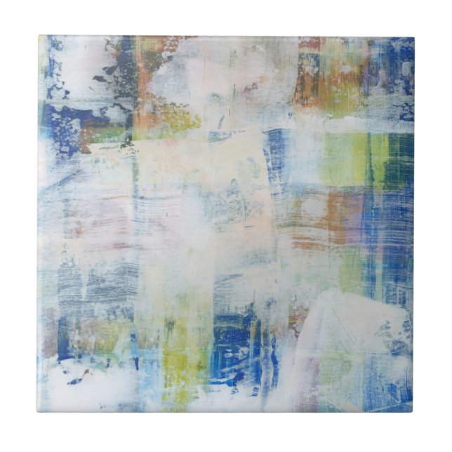 White Wash III Tile (Front)