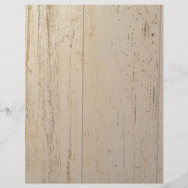 White Washed Textured Wood Grain (Front)
