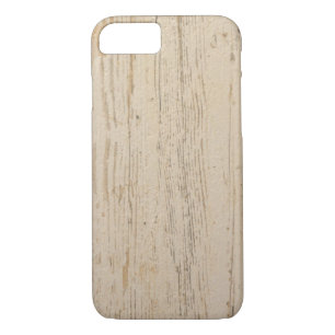 White Washed Textured Wood Grain iPhone 8/7 Case