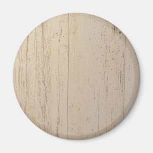 White Washed Textured Wood Grain Magnet