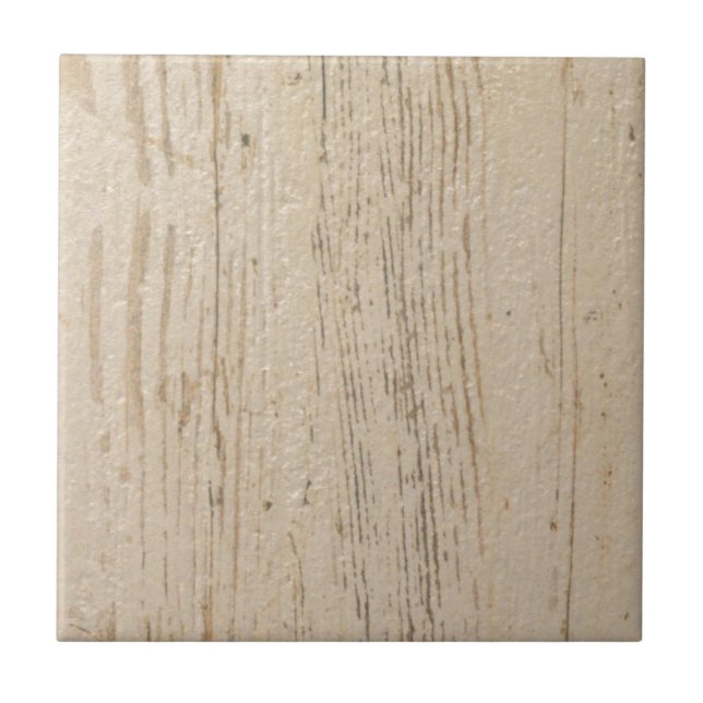 White Washed Textured Wood Grain Tile (Front)