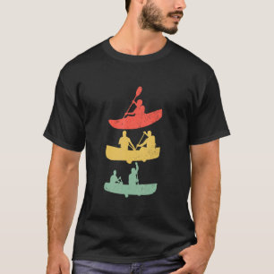 White water kayak paddle canoe T-Shirt