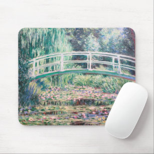White Water Lilies   Claude Monet Mouse Pad