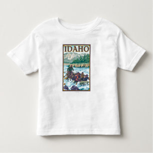 White Water Rafting - Idaho Toddler T-Shirt