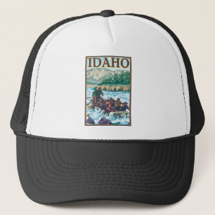 White Water Rafting - Idaho Trucker Hat
