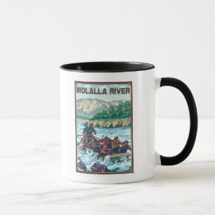 White Water Rafting - Molalla River, Oregon Mug