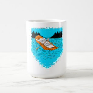 White Water Rafting Oar Rafter Coffee Mug
