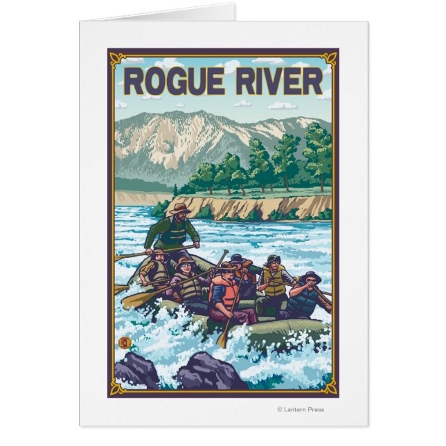 White Water Rafting - Rogue River, Oregon (Front)