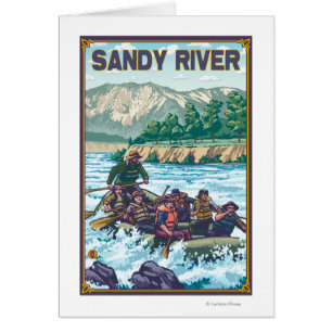 White Water Rafting - Sandy River, Oregon