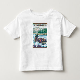 White Water Rafting - Skykomish River, Washingto Toddler T-Shirt