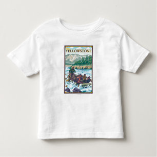 White Water Rafting - West Yellowstone, Montana Toddler T-Shirt