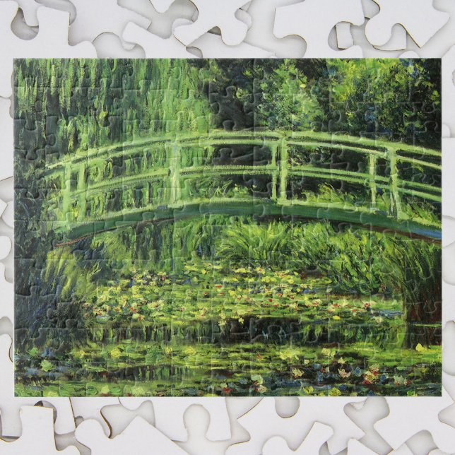 White Waterlilies by Claude Monet, Vintage Art Jigsaw Puzzle (Creator Uploaded)