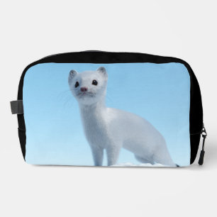White weasel art dopp kit