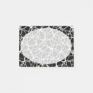 White Web Texture + your bachgr. & ideas Post-it Notes