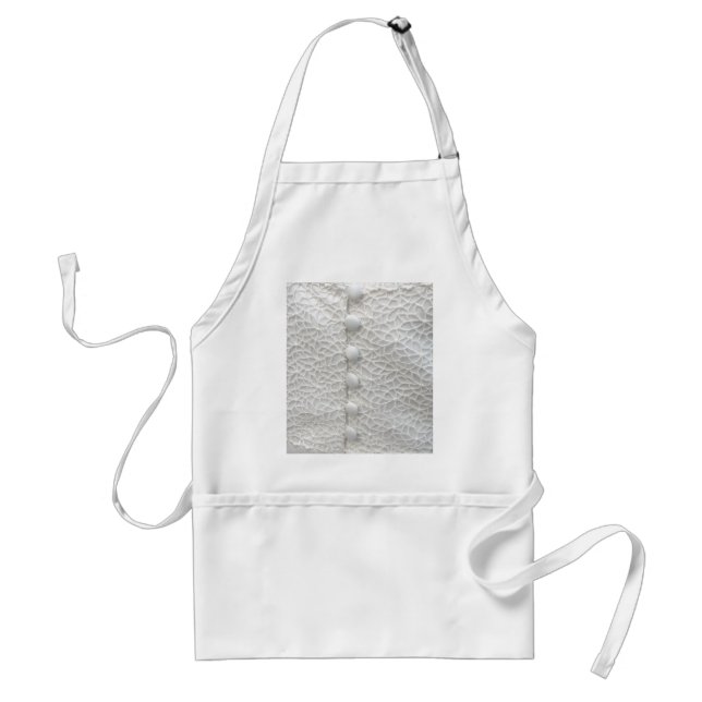 White Wedding I Gown - Customisable Standard Apron (Front)