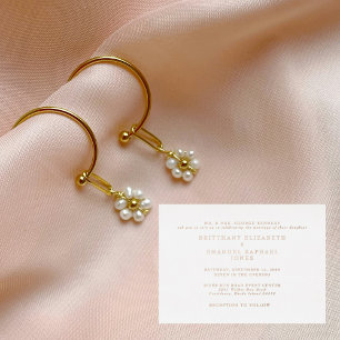 White Wedding  One Venue Rose Gold Foil II