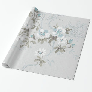 White Wedding Wrapping Paper