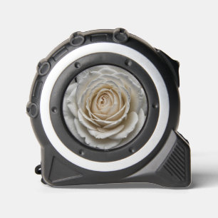 White wet rose close up design 1