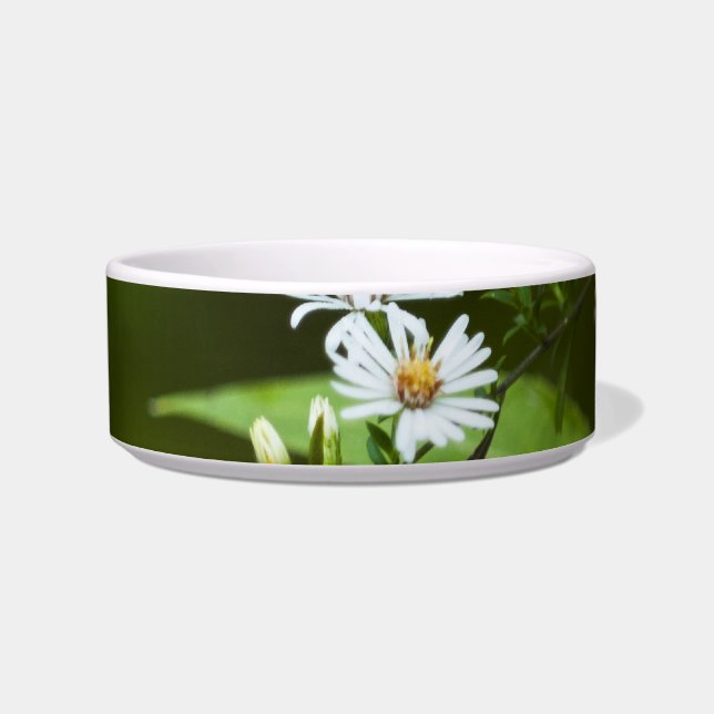 White Wildflower Bowl (Front)