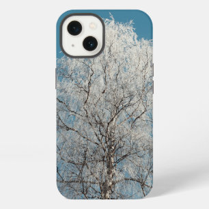  White Willow Tree Against Cloudless Blue Sky iPhone 13 Case
