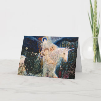 White Wind - Messenger of Love by Elizabeth Kyle. Card