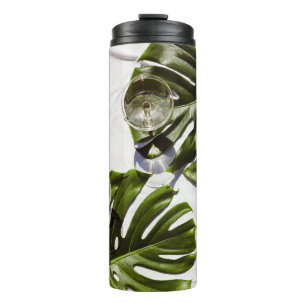 White wine on glasses thermal tumbler
