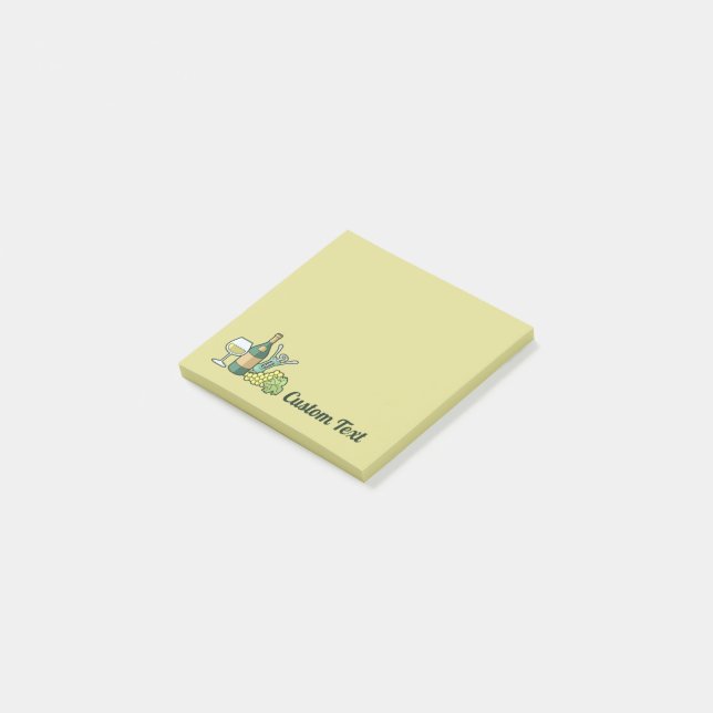 White Wine Post-it Notes (Angled)