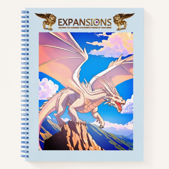 White Winged Dragon Notebook (Front)