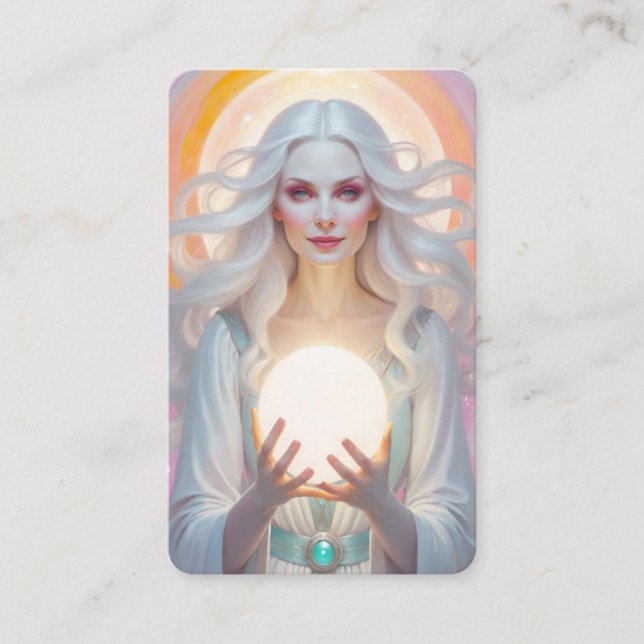 White Witch Oracle Cards (Front)