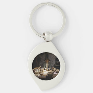 White Witch's Kitchen Museum, Witchcraft & MAGICK Key Ring