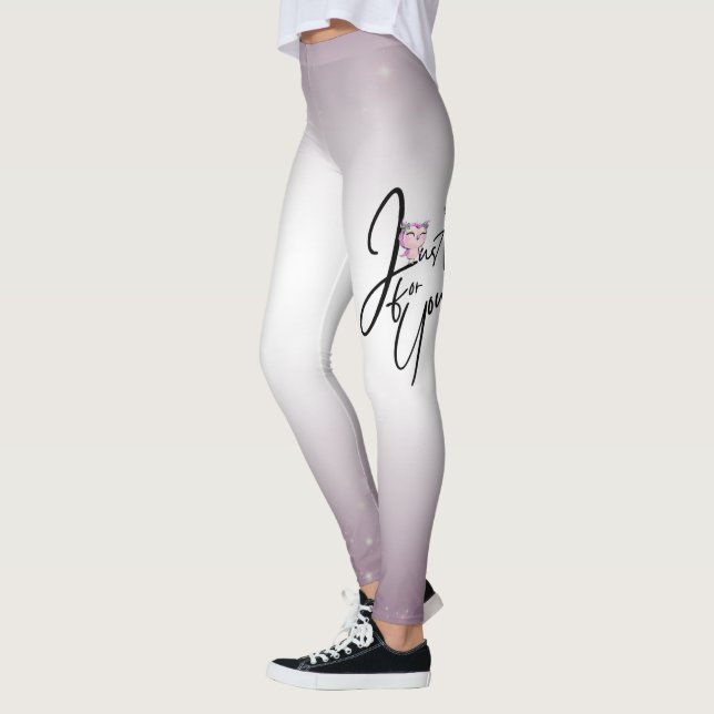 white with birds leggings (Left)