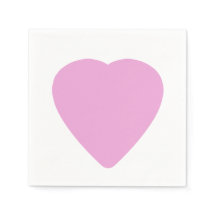 White With Pink Heart Valentine's Day Love