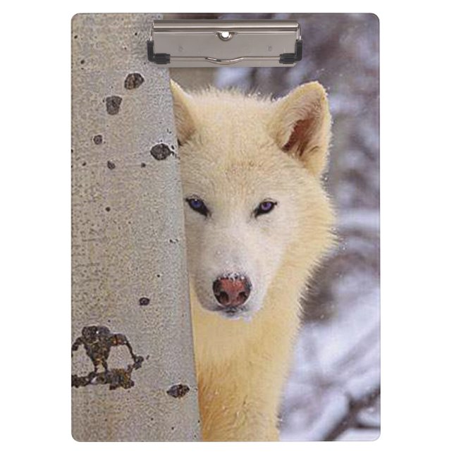 White Wolf Clipboard (Front)