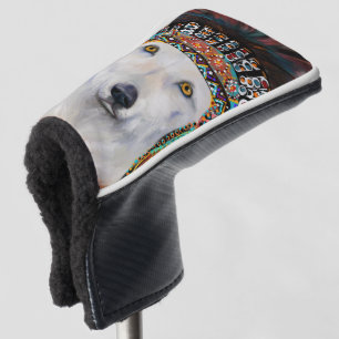 White Wolf Golf Head Cover