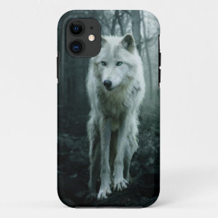 White Wolf in the forest Case-Mate iPhone Case