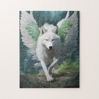 White Wolf Jigsaw Puzzle