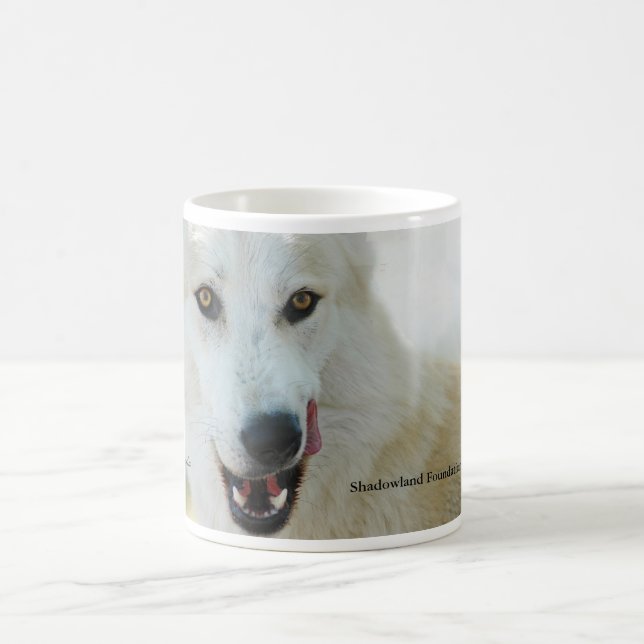White Wolf Mug (Center)