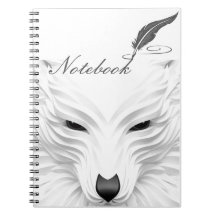 white wolf Notebook