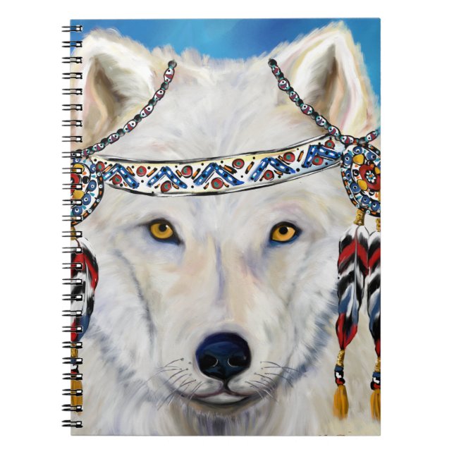 White Wolf Notebook (Front)