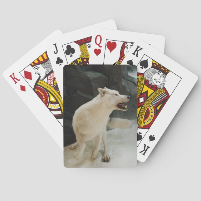 White Wolf Playing Cards (Back)