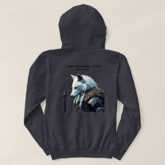"White Wolf Spirit – Epic Sweatshirt" Hoodie
