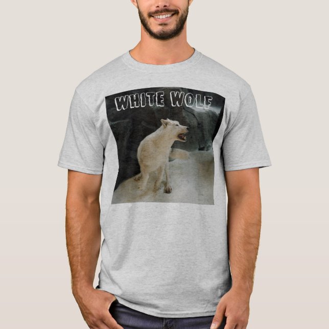 White Wolf T-Shirt (Front)