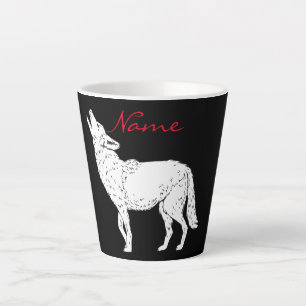 White Wolf Thunder_Cove Latte Mug