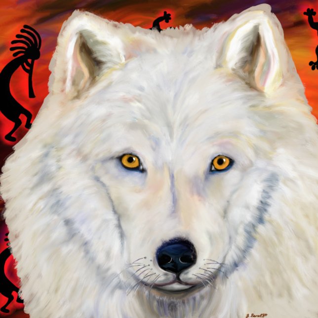 White Wolf Wrapping Paper (Creator Uploaded)