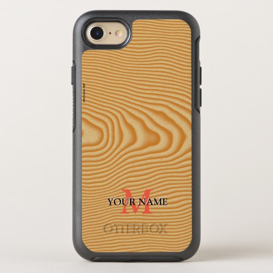 White wood veined pattern OtterBox symmetry iPhone 8/7 case