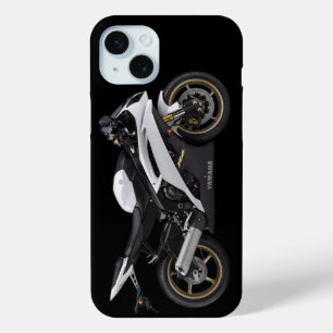 White Yamaha Yzf-R6 Motorcycle iPhone 15 Mini Case