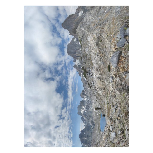 Whitebark Pass to Garnet Lake - Sierra Tablecloth (Front)