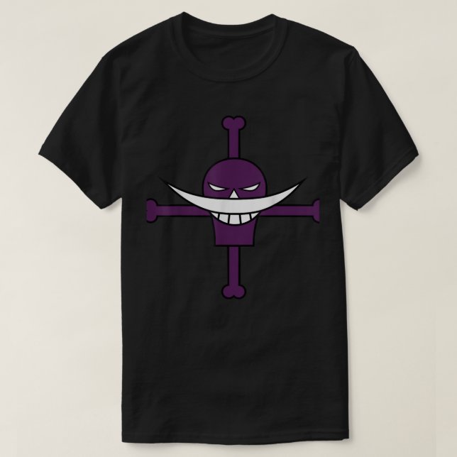 Whitebeard Piratess Flag  T-Shirt (Design Front)